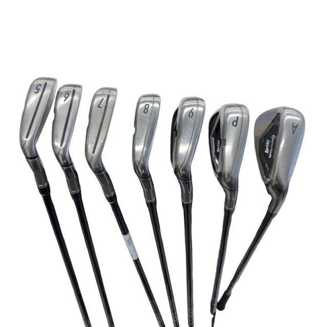 【中古】 テーラーメイド M4 8S アイアンセット IR FUBUKI TM6(アイアン) (フレックスS) メンズ 男性用 右利き 右用 Cランク ゴルフクラブ