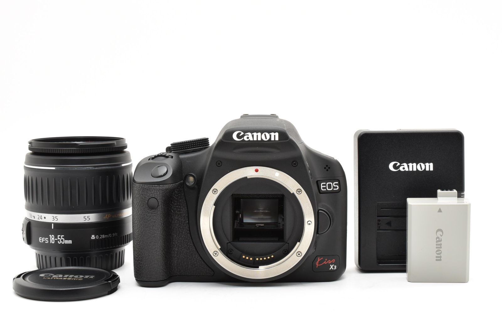 ★美品★ 《ショット数 702回》 キヤノン CANON EOS Kiss X3 + EF-S 18-55mm F3.5-5.6 II USM #2263