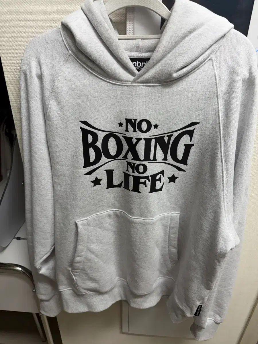 ノーボクシングノーライフ フーディーTシャツ