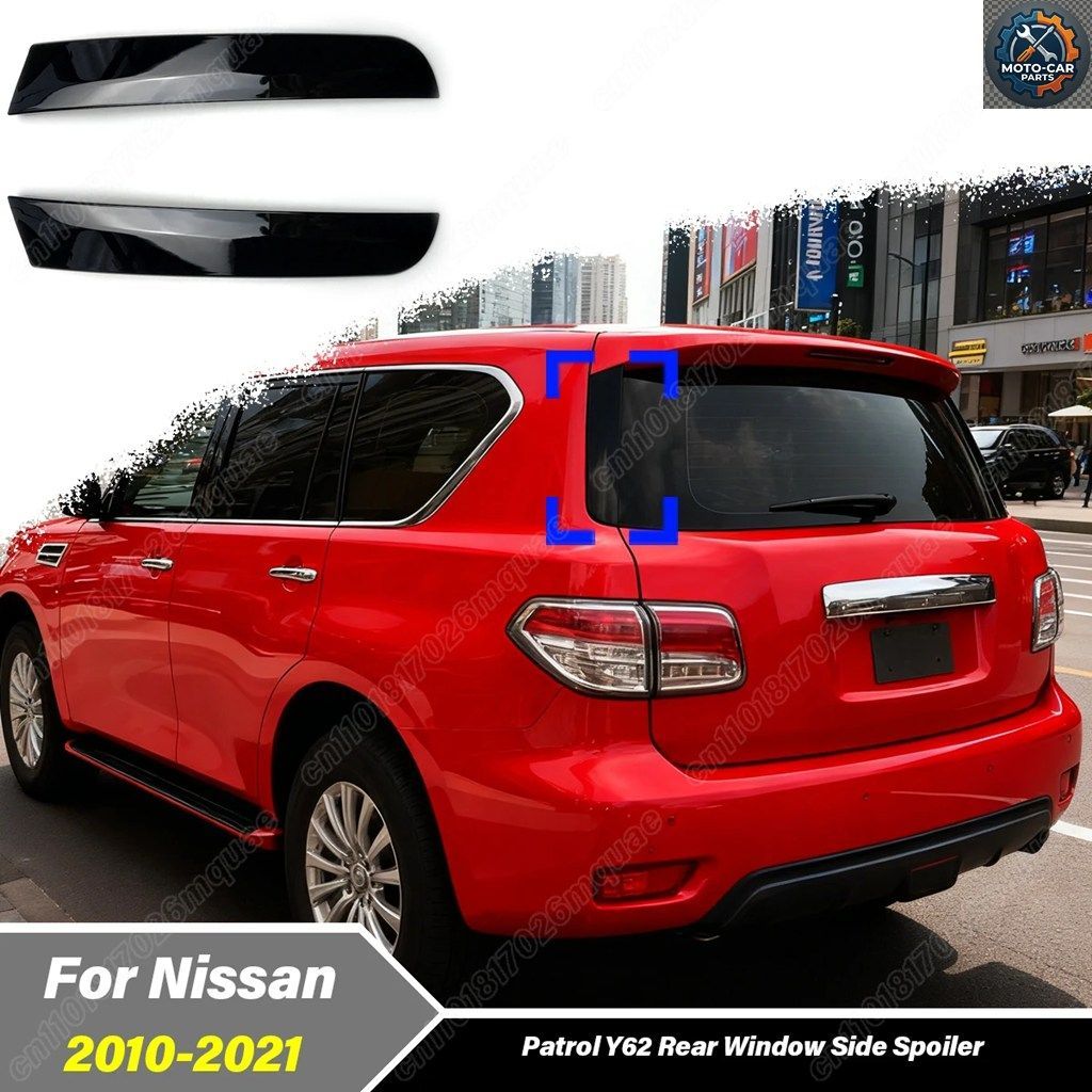 日産パトロール Y62 2010 - 2021 車用テールウィンドウサイドウィンドウナイフデコレーションキット