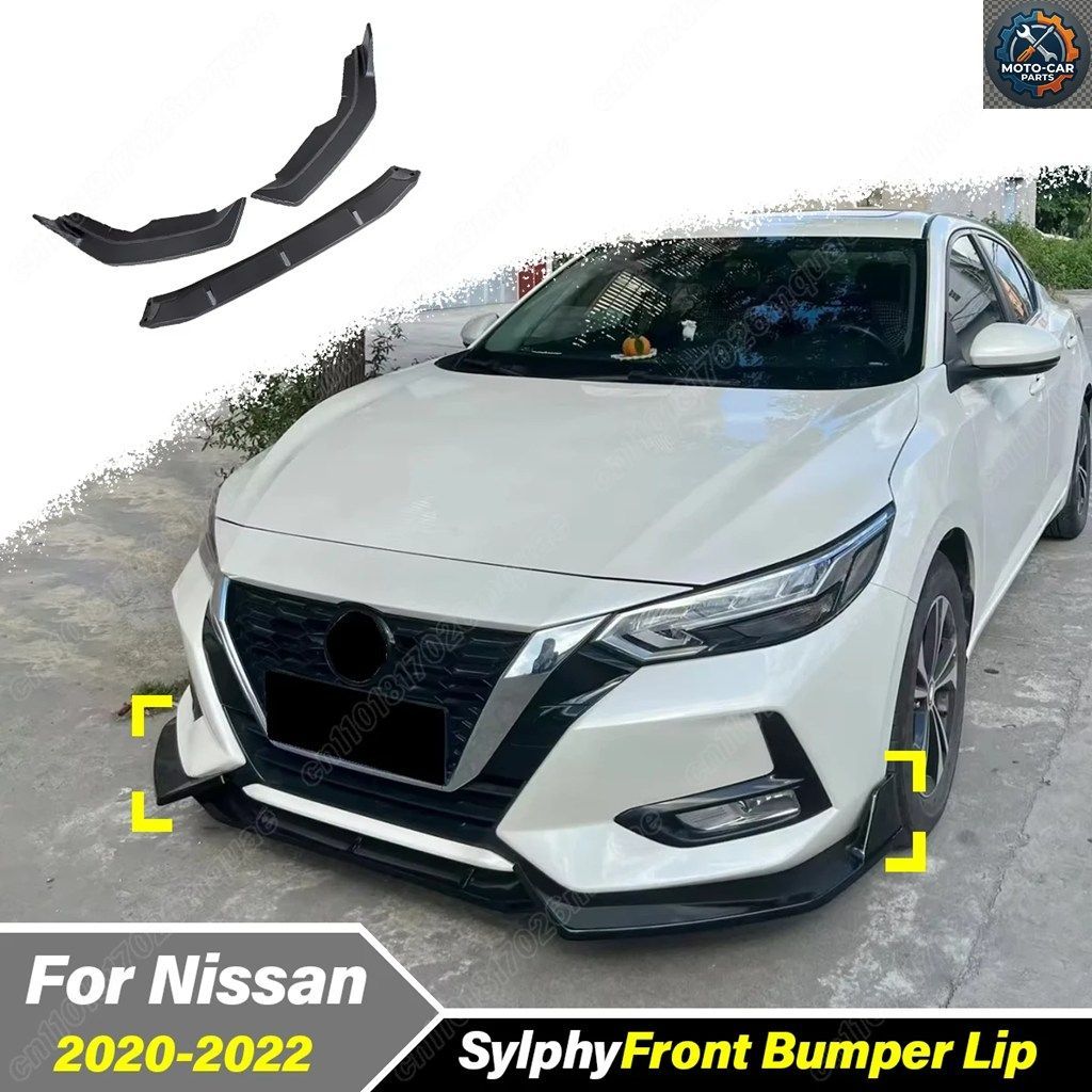 日産シルフィ 2020 2021 2022 モバイル フロントバンパー スポイラー リップ フロントフェンダー DI デコラティブ エスコート キット
