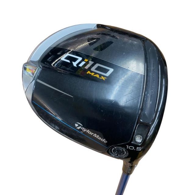【中古】 テーラーメイド Qi10 MAX 10.5° ドライバー DR 純正特注シャフト (フレックスS) メンズ 男性用 右利き 右用 Cランク ゴルフクラブ