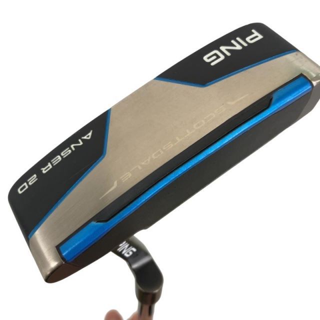 【中古】 ピン Scottsdale ANSER 2D(2025) 34インチ(SS TOUR 2.0) パター PT スチール (フレックスその他) メンズ 男性用 右利き 右用 Cランク ゴルフクラブ