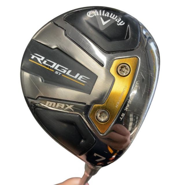 【中古】 キャロウェイ ROGUE ST MAX 7W フェアウェイウッド FW VENTUS 5 for CW(ROGUE ST FW) (フレックスSR) メンズ 男性用 右利き 右用 Cランク ゴルフクラブ