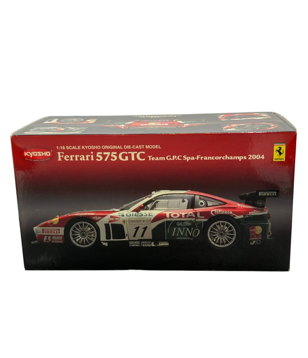 京商 ダイキャストモデル 1/18 フェラーリ 575 GTC ミニカー - メルカリ