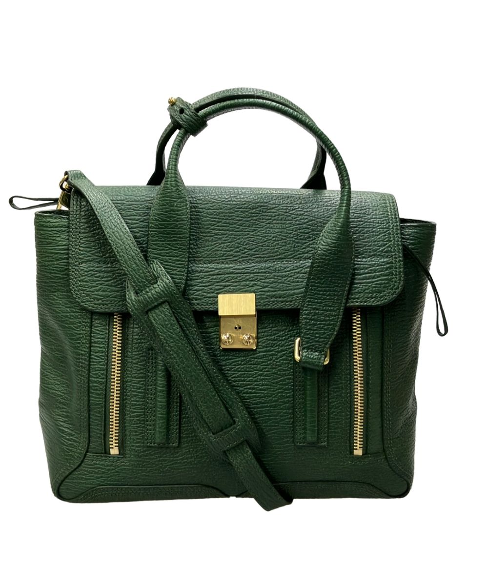 スリーワンフィリップリム ハンドバッグ ショルダーバッグ サッチェルバッグ 2WAY 斜め掛け レザー レディース 3.1 phillip lim