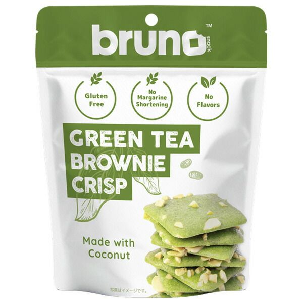 ブルーノスナック クリスピー グリーンティー ブラウニー 60g×12個入×(2ケース)| 送料無料 お菓子 焼菓子 グリーンティー ブラウニー クリスピー ストック ケース買い まとめ買い 業者 仕入れ 大量 おやつ