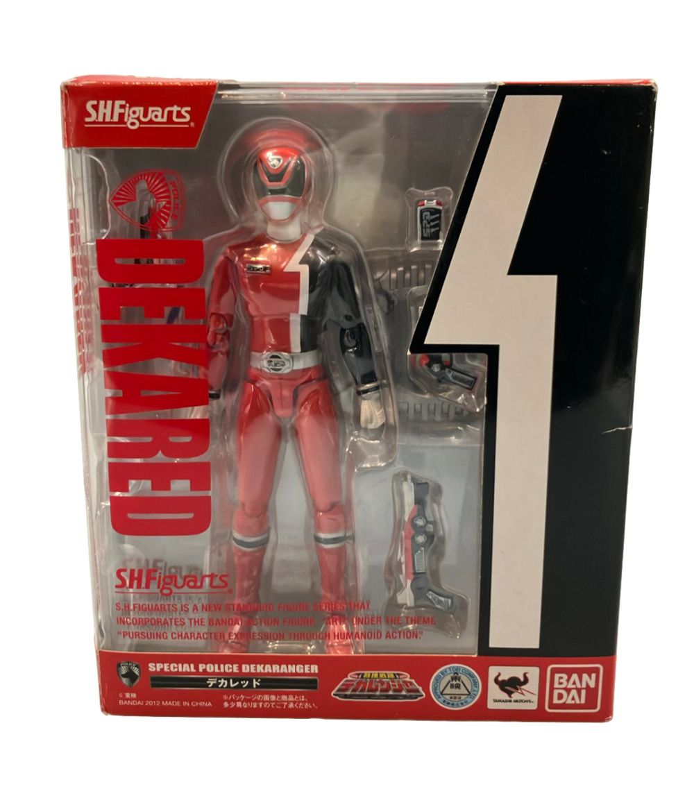 バンダイ 特捜戦隊デカレンジャー S.H.Figuarts デカレッド アクションフィギュア