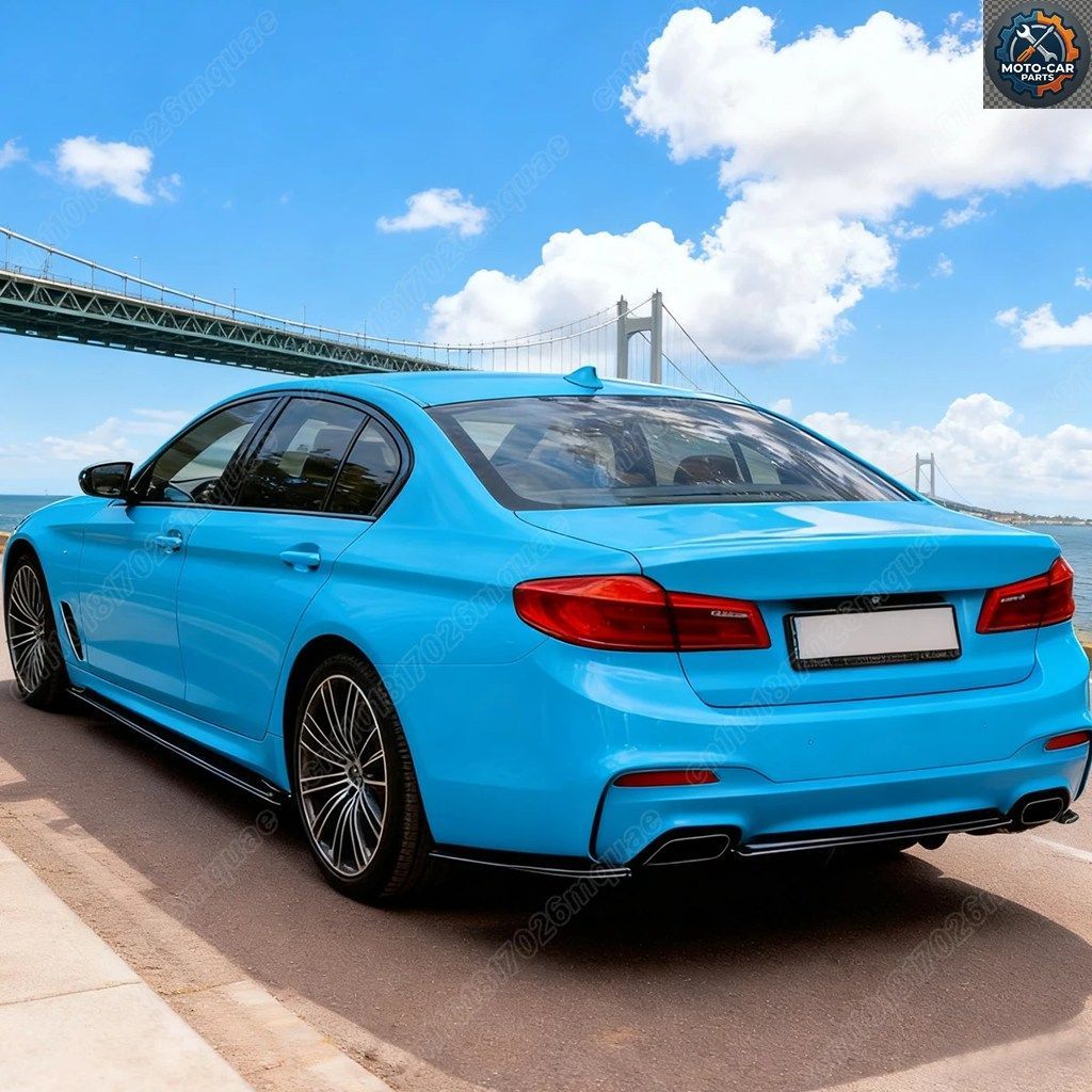 BMW G30 G31 F90 M-SPORT 2017 - 23 モバイル リアサイドウィンドナイフテールスポイラーリップデコレーションキット