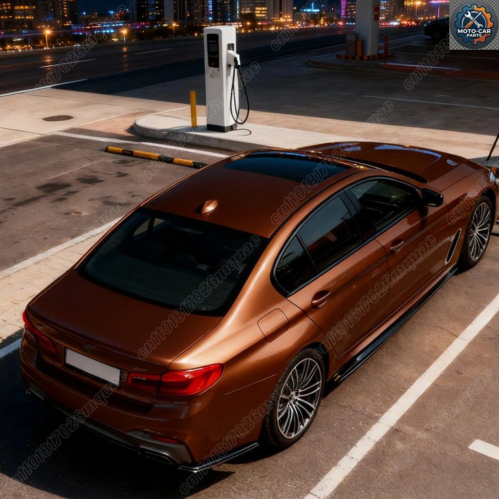 BMW G30 G31 F90 M-SPORT 2017 - 23 モバイル リアサイドウィンドナイフテールスポイラーリップデコレーションキット