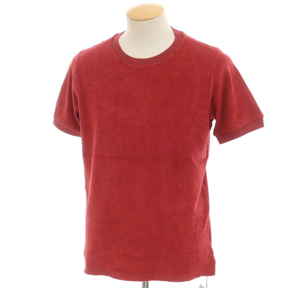 【新品】ザノーネ ZANONE コットン パイル クルーネック 半袖Ｔシャツ レッド【サイズ44】【メンズ】