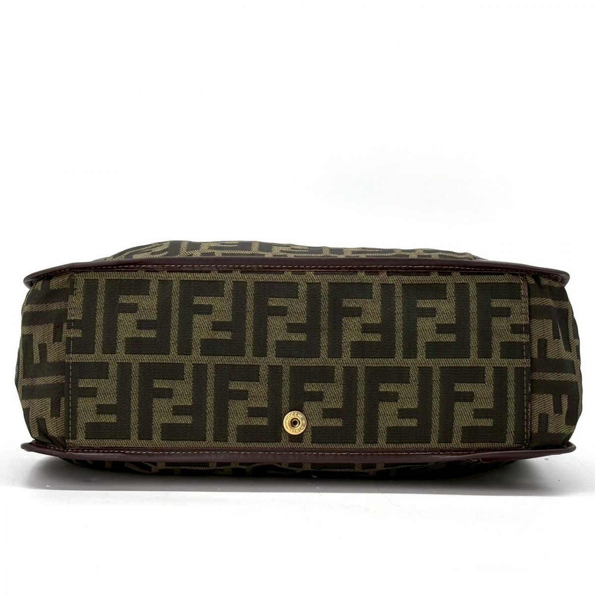 柄で語る、大人の存在感】 FENDI ズッカ 総柄 トートバッグ ロゴテープ 