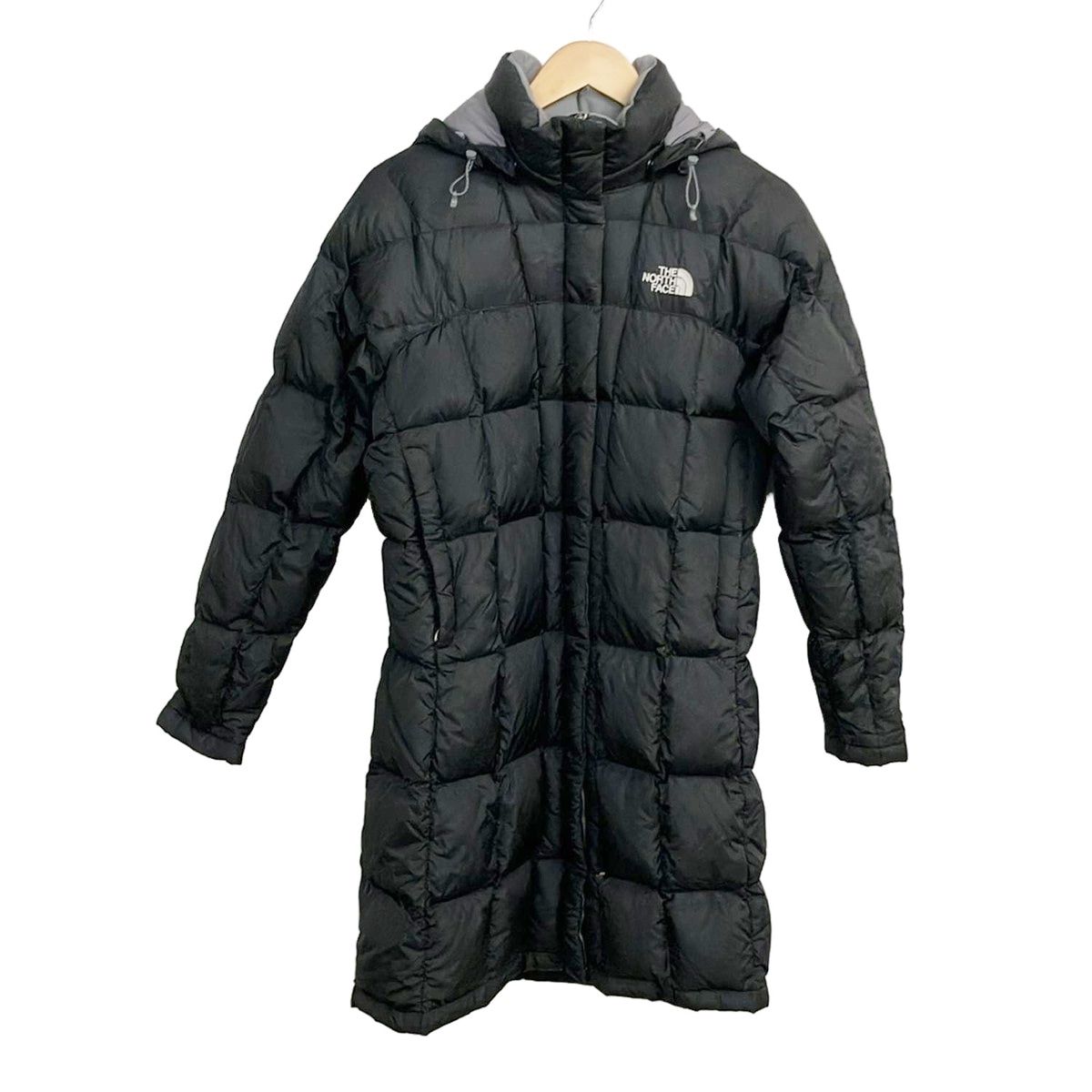 THE NORTH FACE(ノースフェイス) ダウンコート サイズM レディース - NDW01472 黒 長袖/ジップアップ/冬