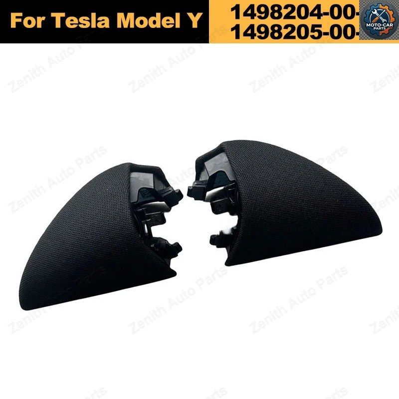 フロントドア トライアングル ツイーター スピーカー ホーン カバー 1498204-00-B 1498205-00-B テスラ モデル Y 2020-2024 車用