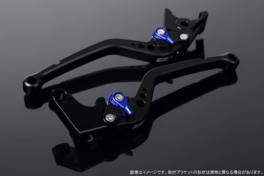 新品 SSK スピードラ アジャストレバーセット スタンダードロング レバー本体カラー:マットブラック アジャスターカラー:マットブルー HONDA ADV150 KF38