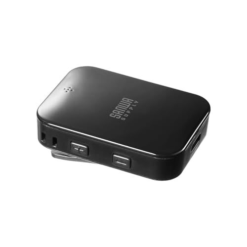 【新品】サンワサプライ Bluetoothオーディオトランスミッター＆レシーバー MM-BTAD6