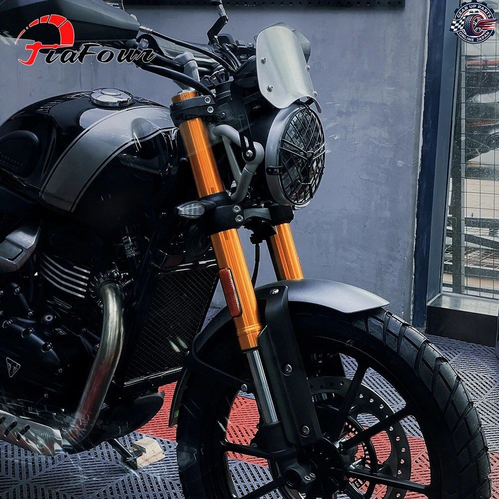 ウインドシールド スクランブラー400X スピード400 スピードツイン1200 ウインドスクリーンバイザー フロントウインドスクリーンディフレク