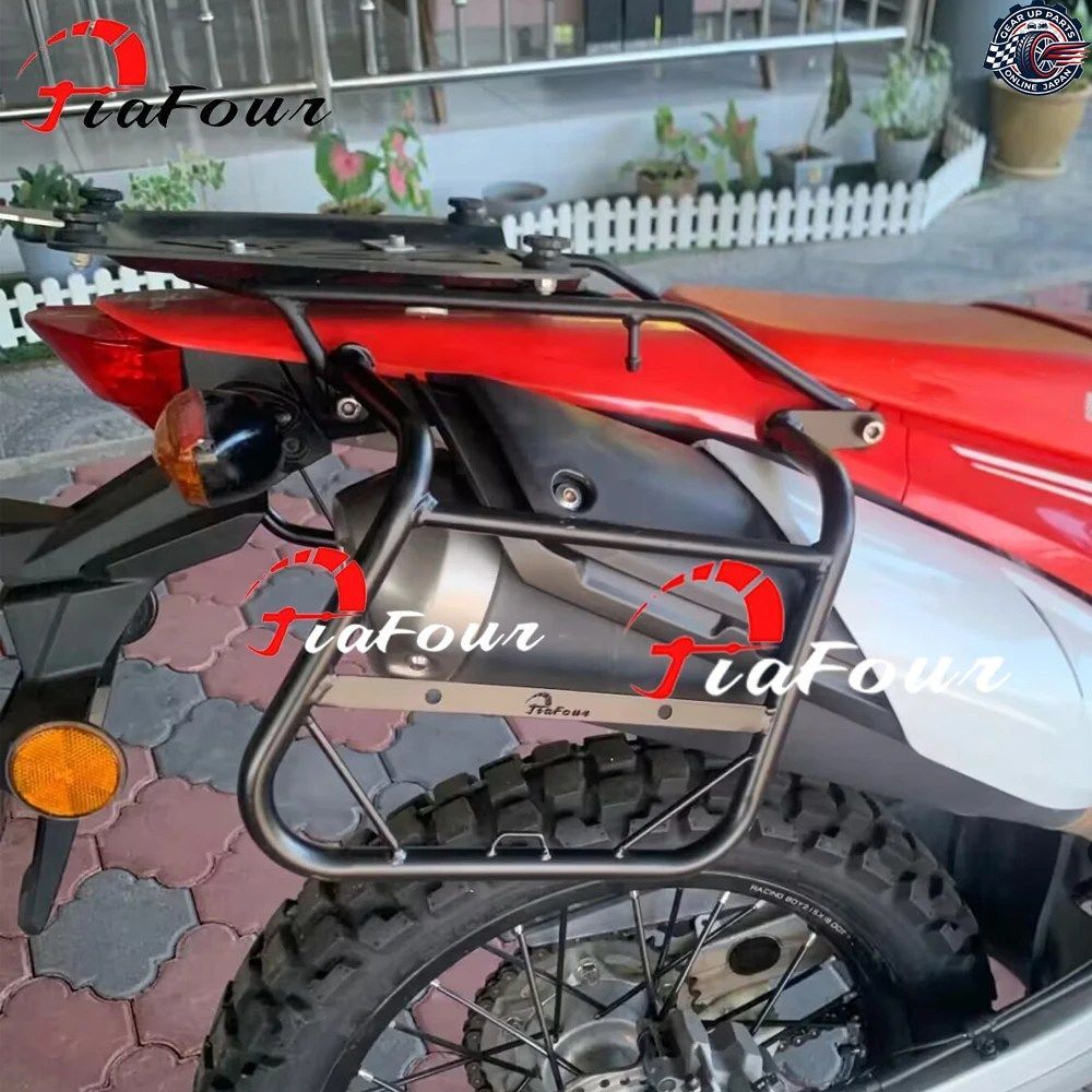 サイドサドルバッグ CRF250L CRF250 RALLY CRF300L CRF300 RALLY 2021-2024 右 左 サイドトランクバッグホルダー サイドトランクバッグブラ