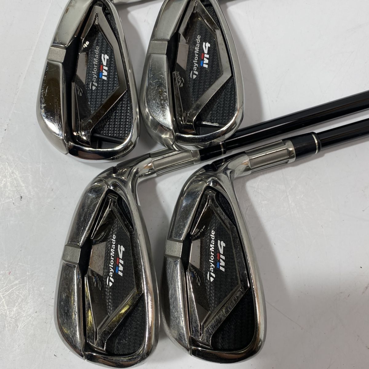テーラーメイド TaylorMade M4 アイアン4本セット 5.8.9.P 男性右利き 