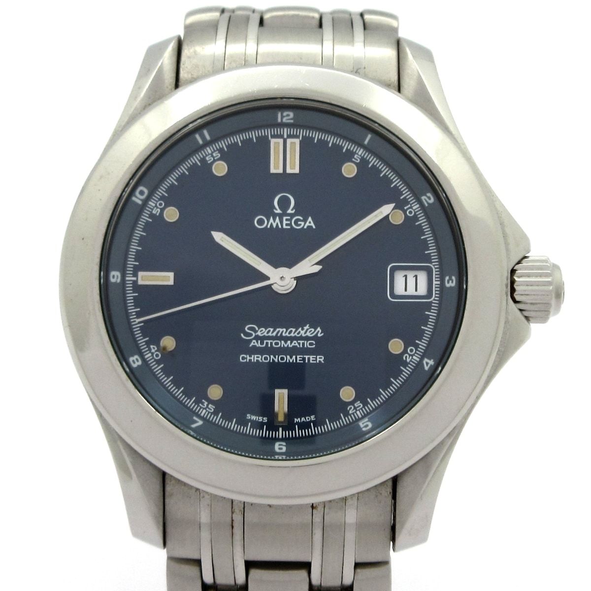 OMEGA(オメガ) 腕時計 シーマスター120 2501.80 メンズ ネイビー