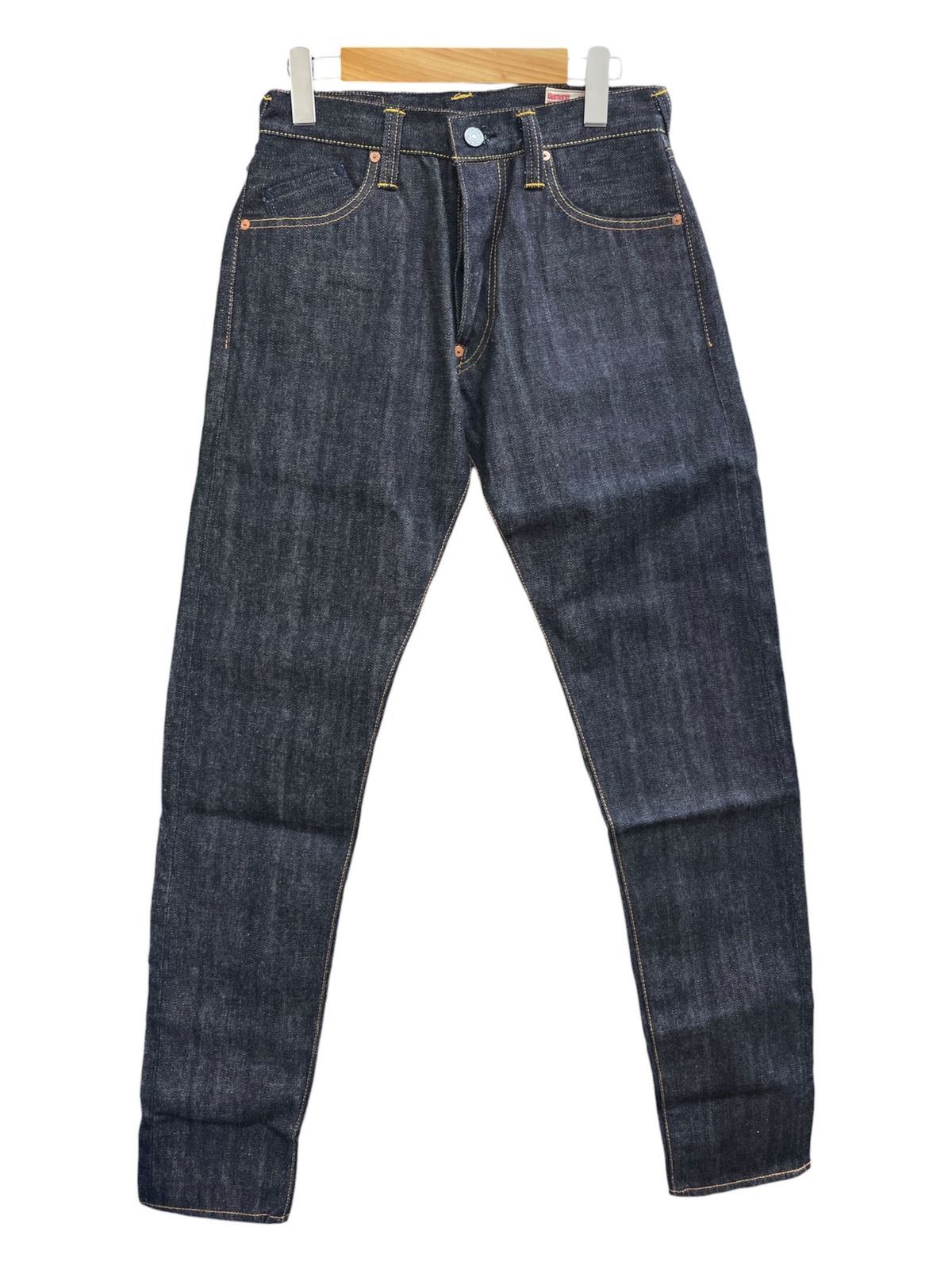 EVISU (エヴィス) NO.1 SPECIAL セルビッチデニム ジーンズ Gパン オレンジステッチ LOT.2000T 赤耳 32×32 インディゴ メンズ/028