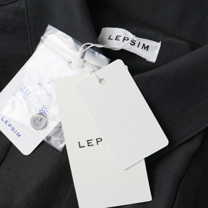 美品 タグ付き レプシィム LEPSIM サラキレタックSHL シャツ F