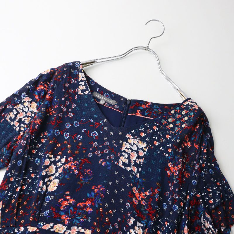 Archive ローラアシュレイ LAURA ASHLEY フラワープリント ショート