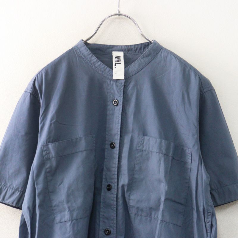MHL MARGARET HOWELL マーガレットハウエル GARMENT DYE BASIC POPLIN