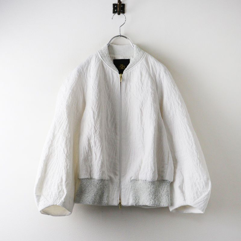 人気アイテム ドゥロワー Drawer PUFFYJACQUARDBLOUSON パフィー