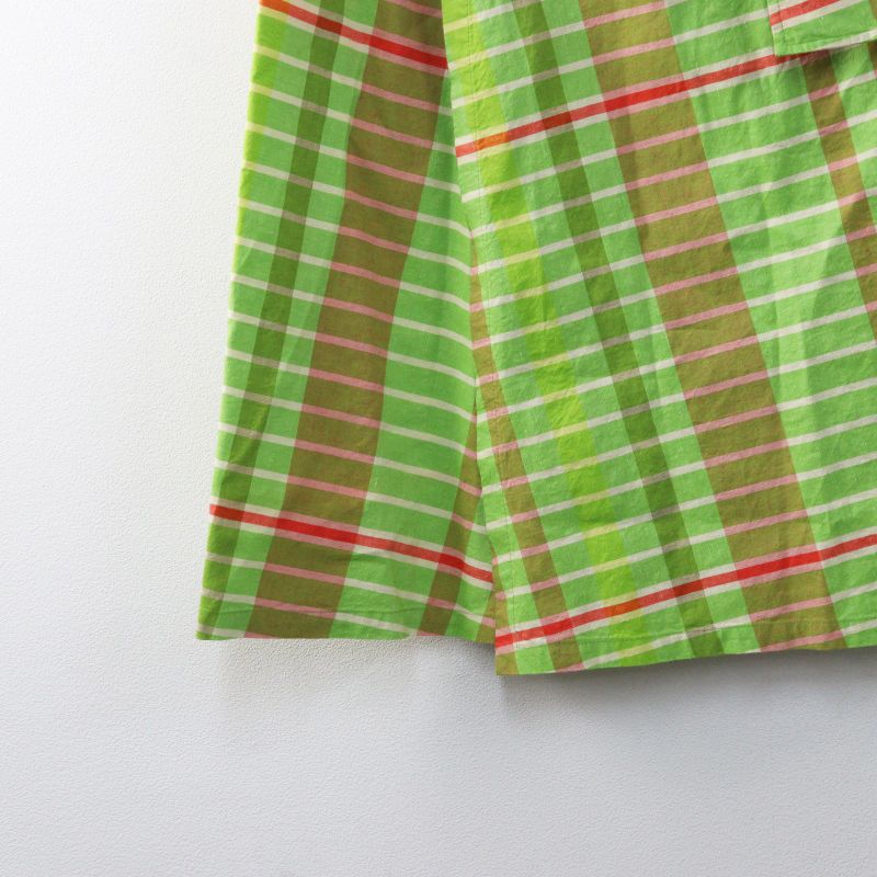 美品 パラスパレス Pal'las Palace 夏格子 ポケット付き ラップ