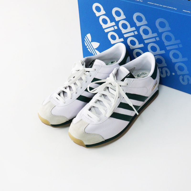 美品 アディダス Adidas IE4042 Country Japan カントリー ジャパン スニーカー 24cm｜ホワイト グリーン シューズ【2400015036564】
