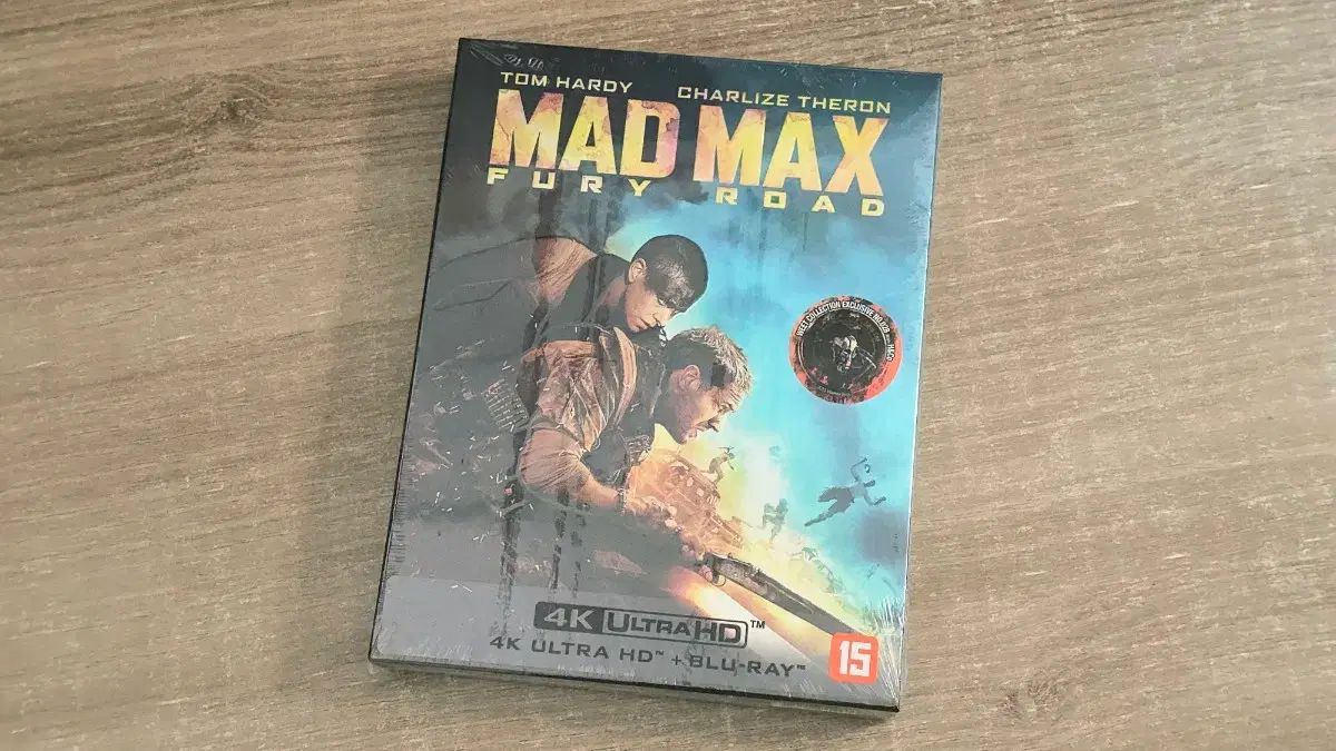 マッドマックス 4K スチールブック ブルーレイ Blu-ray 未開封