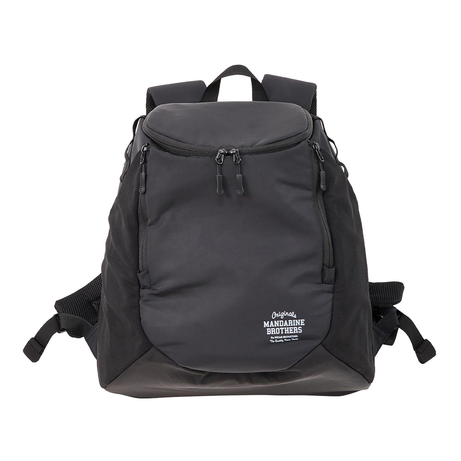 [マンダリンブラザーズ] MANDARINE BROTHERS WINSTON HUG BAG LARGE ウィンストンハグバッグラージ 犬 リュック 前抱き (BLACK)