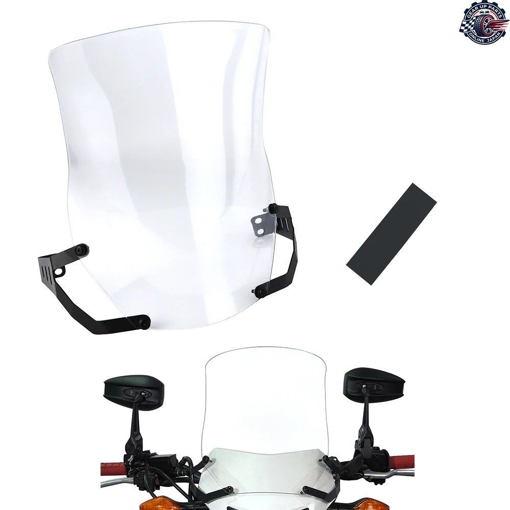 ホンダ CRF250L 2013-2020 CRF300L 2021-24 オートバイ用フロントウインドスクリーン ウインドディフレクターカバー ウインドシールドプロ
