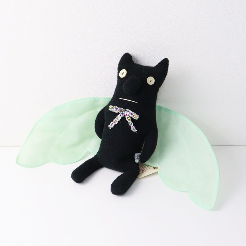 ボビーダズラー BOBBY DAZZLER こうもり ぬいぐるみ 一点物 ブラック