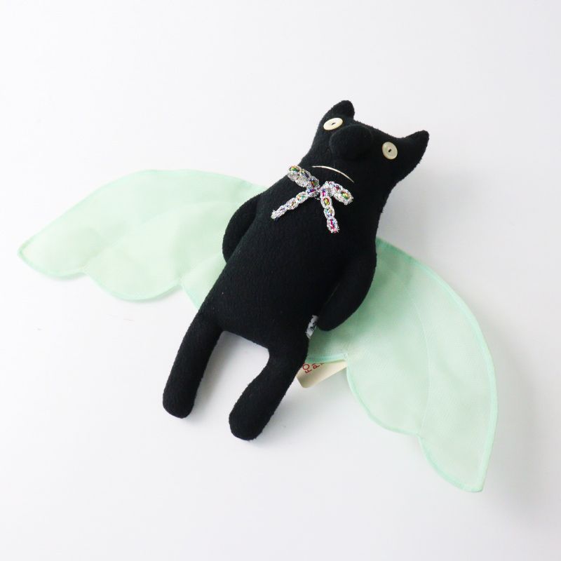 ボビーダズラー BOBBY DAZZLER こうもり ぬいぐるみ 一点物 ブラック