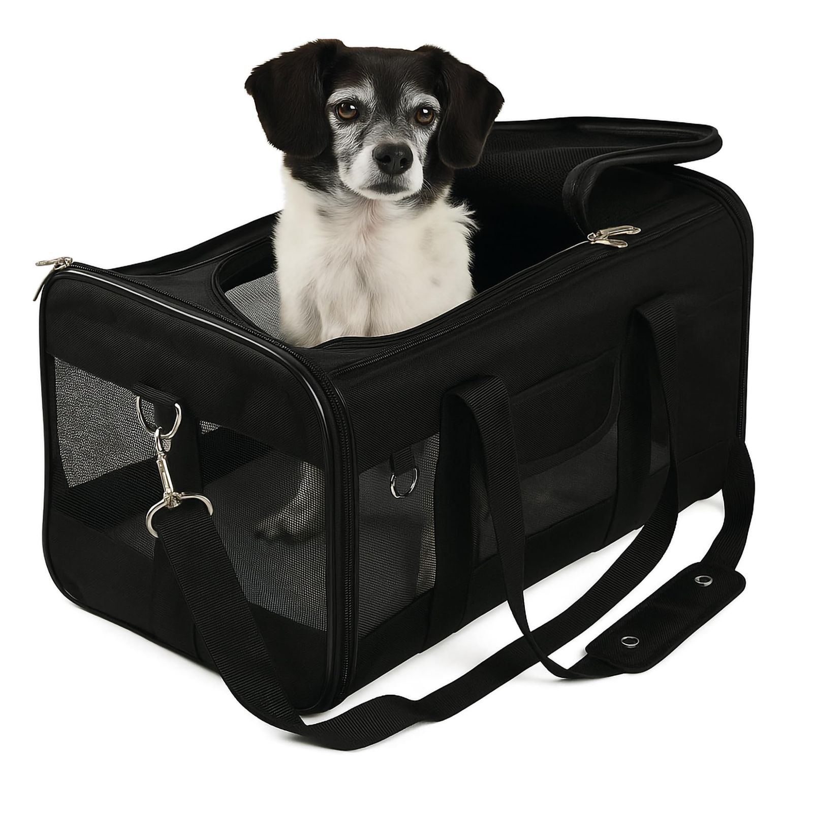 Sherpa Original Deluxe Pet Carrier, Large, Black by Sherpa