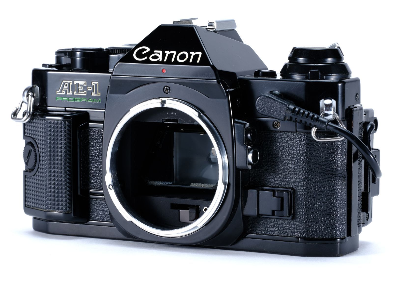 #231★動作品★Canon AE-1 ボディ 外観良品】Canon キャノン AE-1 Program ボディ + Data Back A #0163h