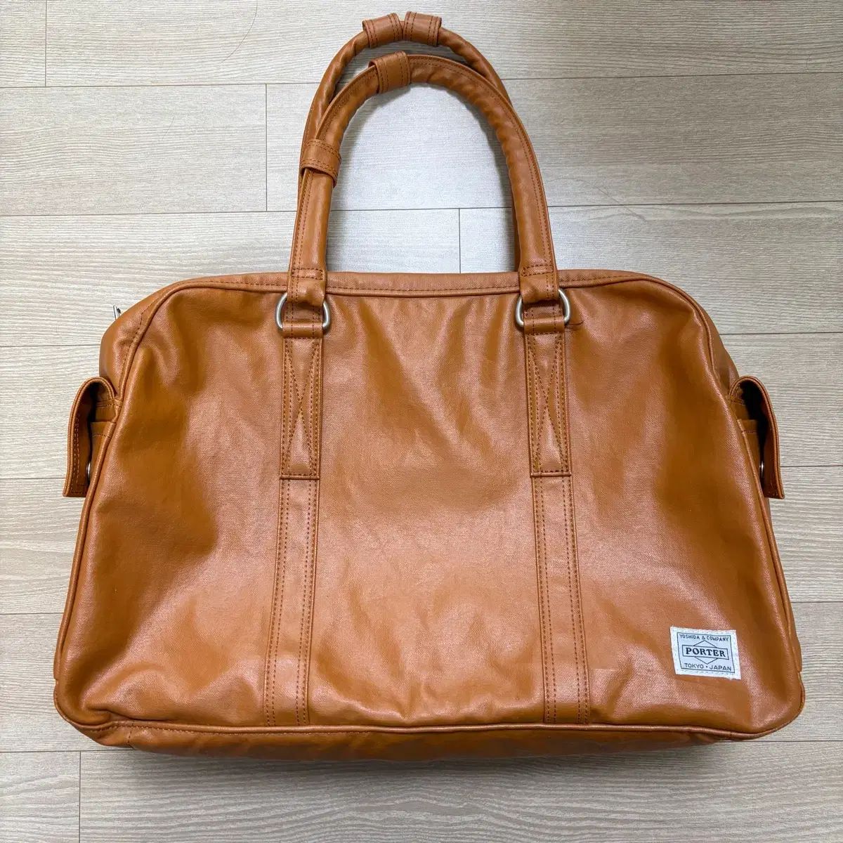吉田ポーター porter フリースタイル ボストンバッグ キャメル