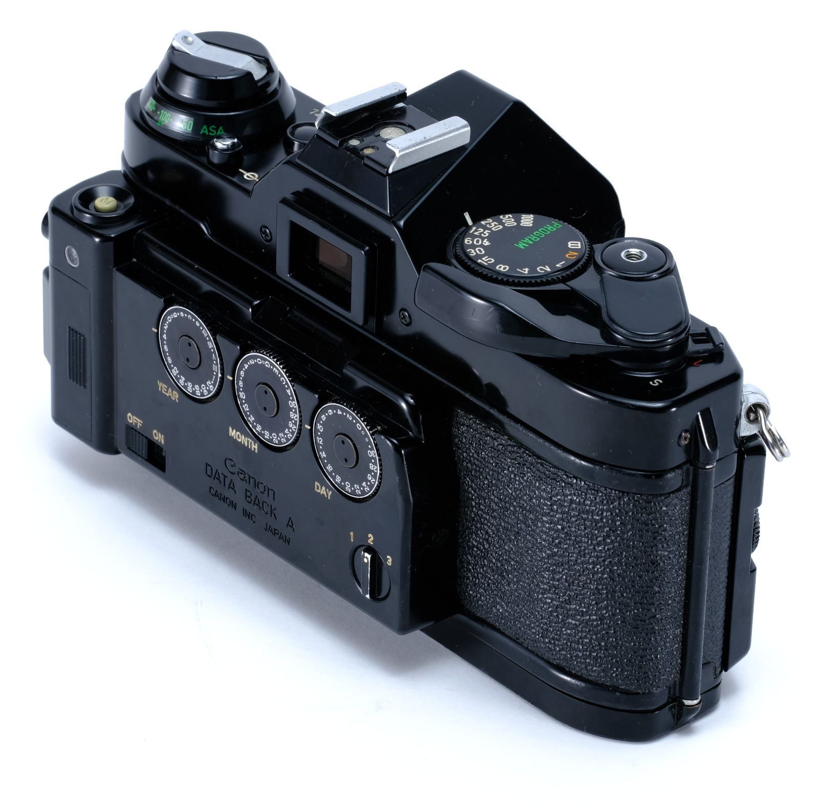 外観良品】Canon キャノン AE-1 Program ボディ + Data Back A #0163h