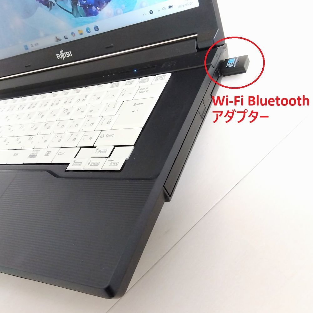 Win11 SSD 富士通ノートPC Office付 中古美品 - メルカリ