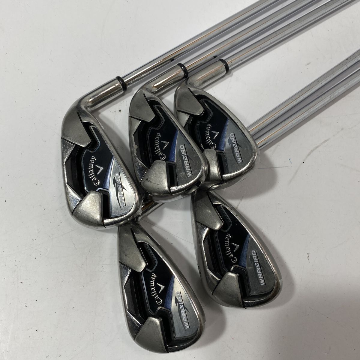 キャロウェイ Callaway WARBIRD アイアンセット 6-Pw 純正スチール