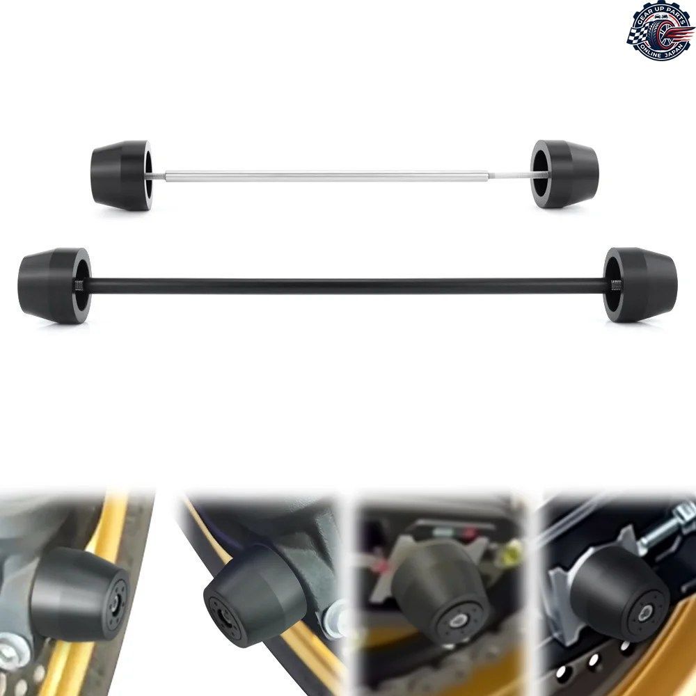 オートバイ用フロント/リアホイールフォークアクスルスライダークラッシュフォールプロテクターM 2015-2025 S FZ-10 MT-10 SP ヤマハ