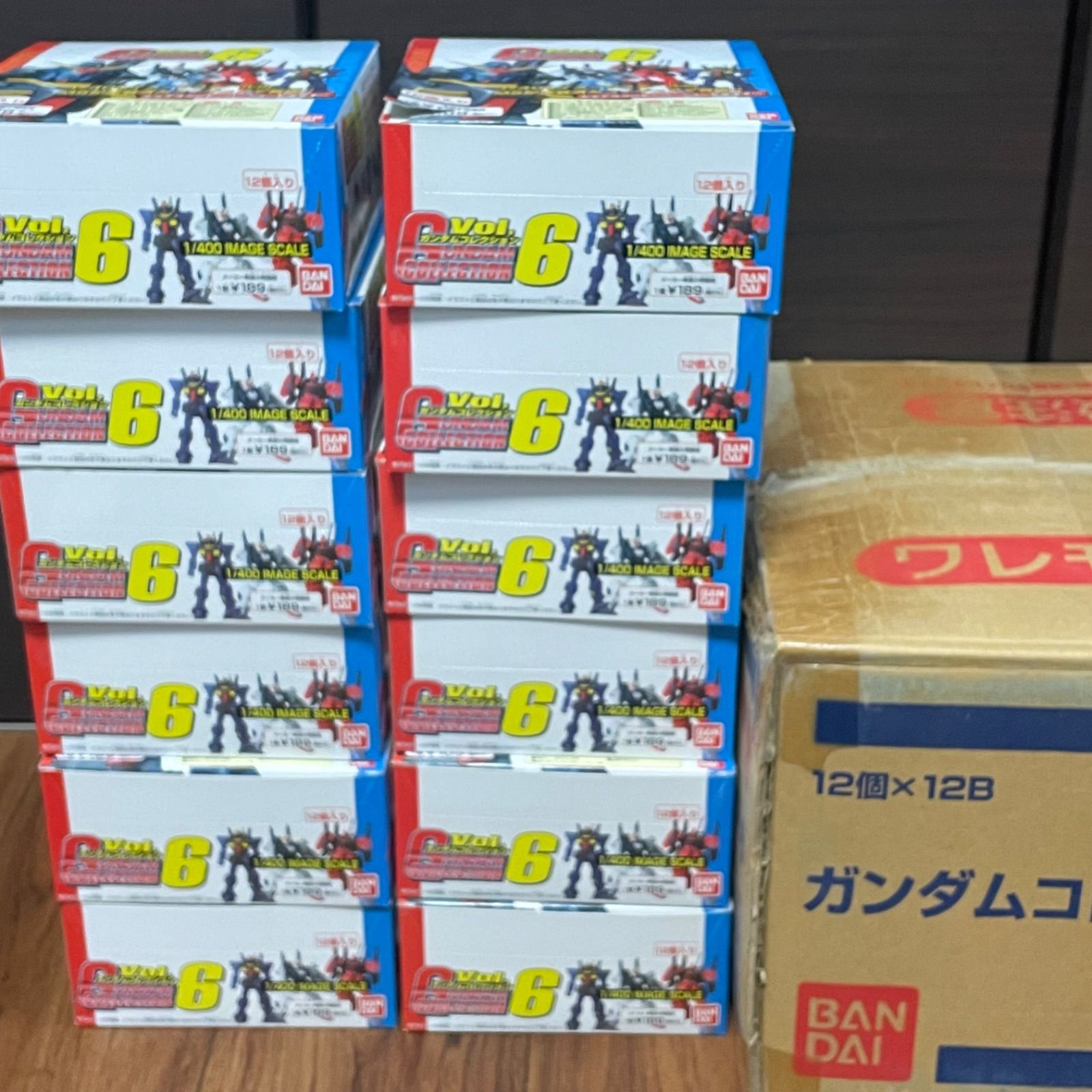 未開封品】ガンダムコレクション Vol.6 1カートン 144個入 元