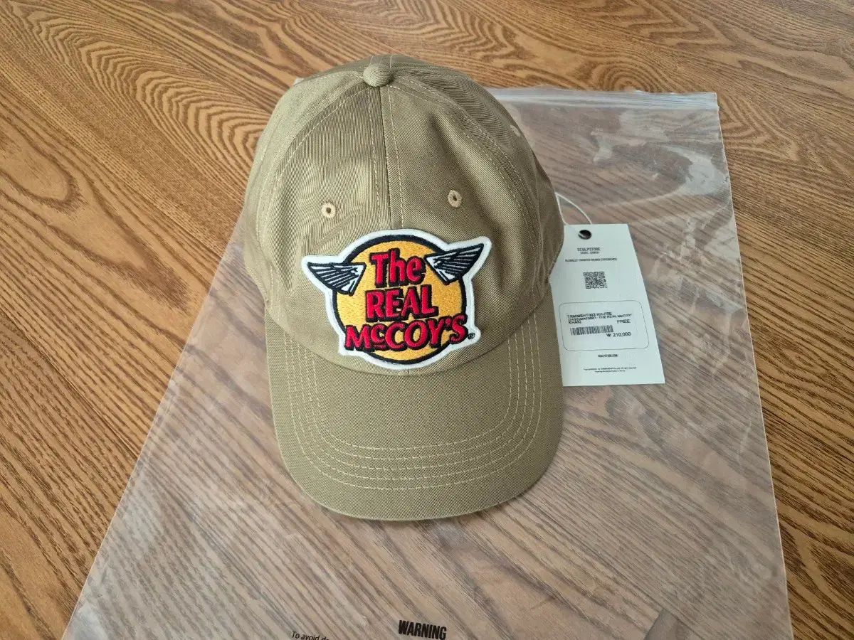 ザ・リアルマッコイズ ロゴ ベースボール キャップ カーキ 新品 出品