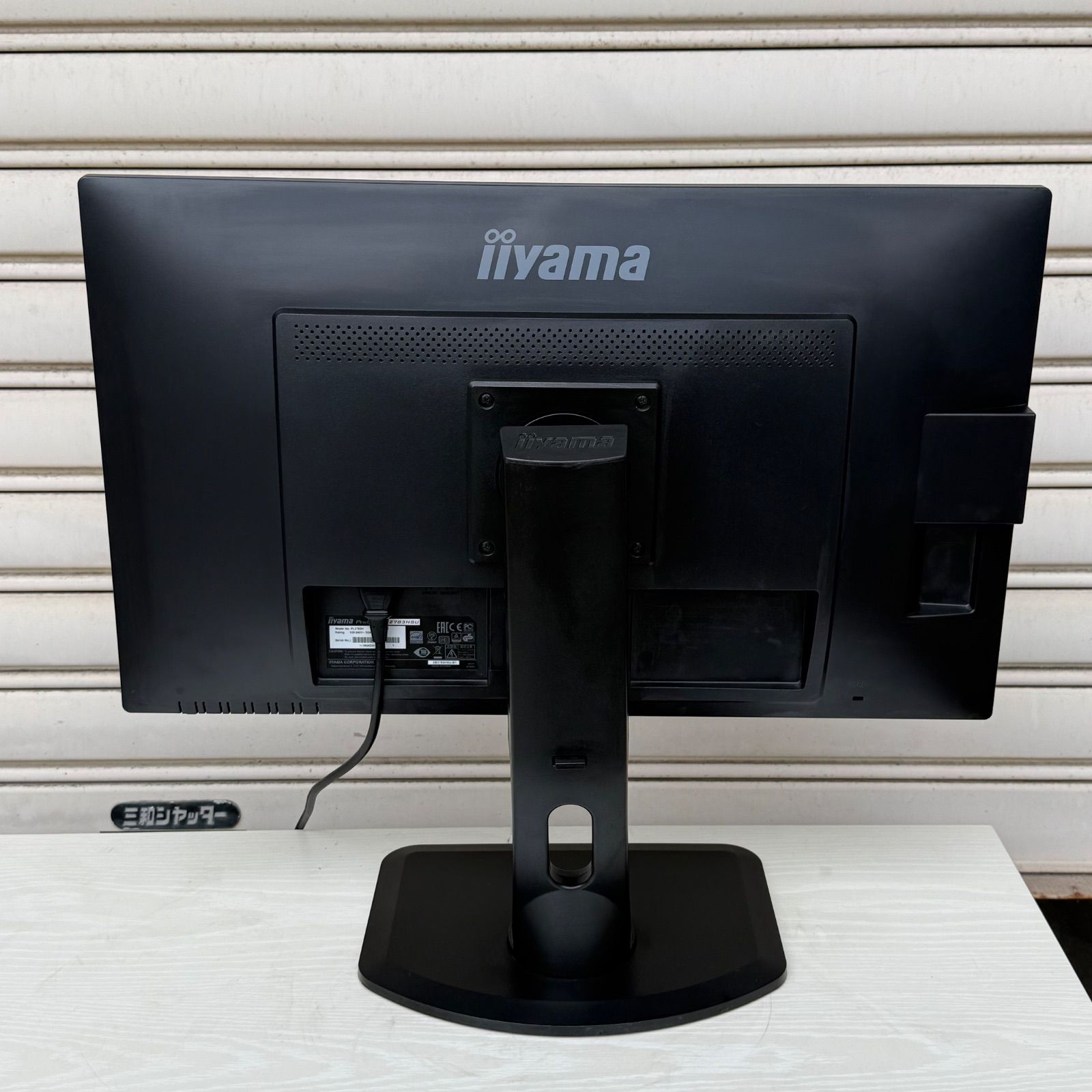 iiyama 27インチ PCモニター 美品 動作確認済 フルHD - メルカリ