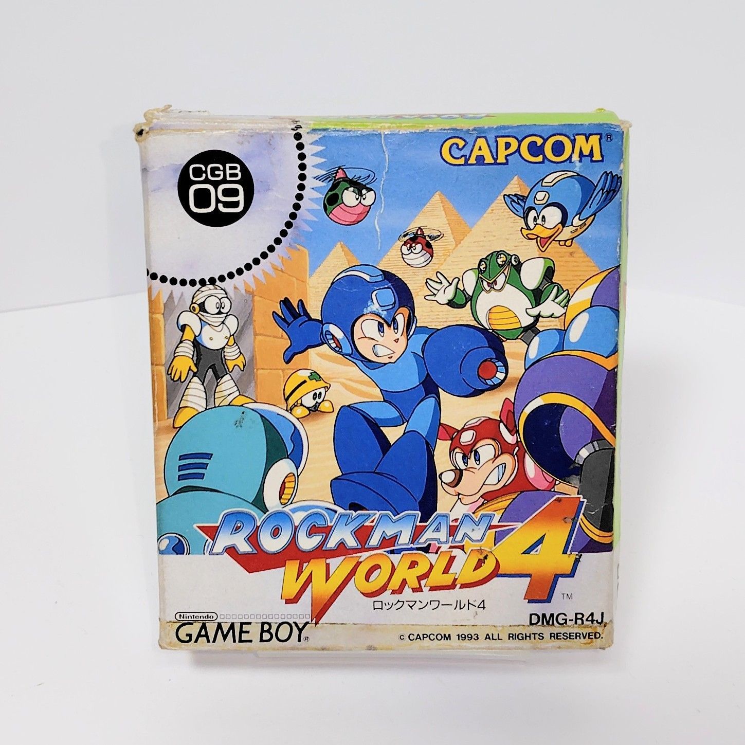 カプコン GB ロックマンワールド4 箱 説明書 付き ゲームボーイ - メルカリ