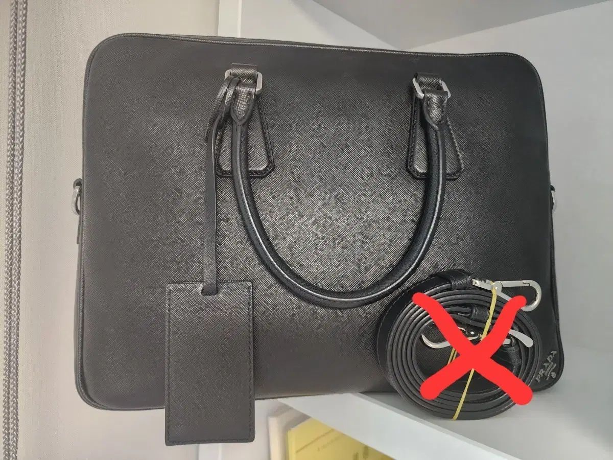 プラダ サフィアーノ ブリーフケース 書類バッグ 出品