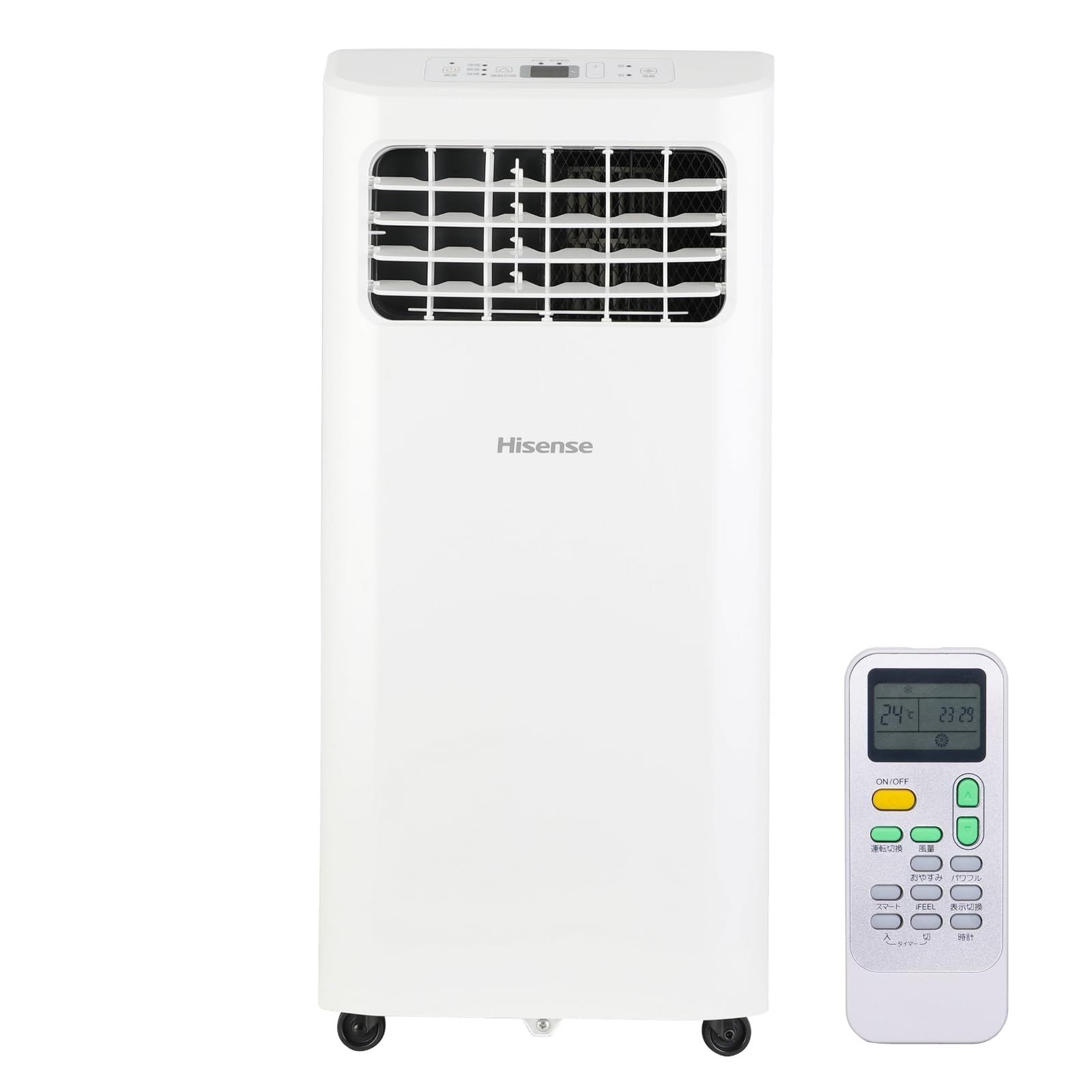 ハイセンス スポットクーラー 工事不要 移動式エアコン スポットエアコン 冷風 除湿 送風 HPAC-22G ノンドレン 窓パネル、排気ダクト付属 移動式ry 3fc4cc6c