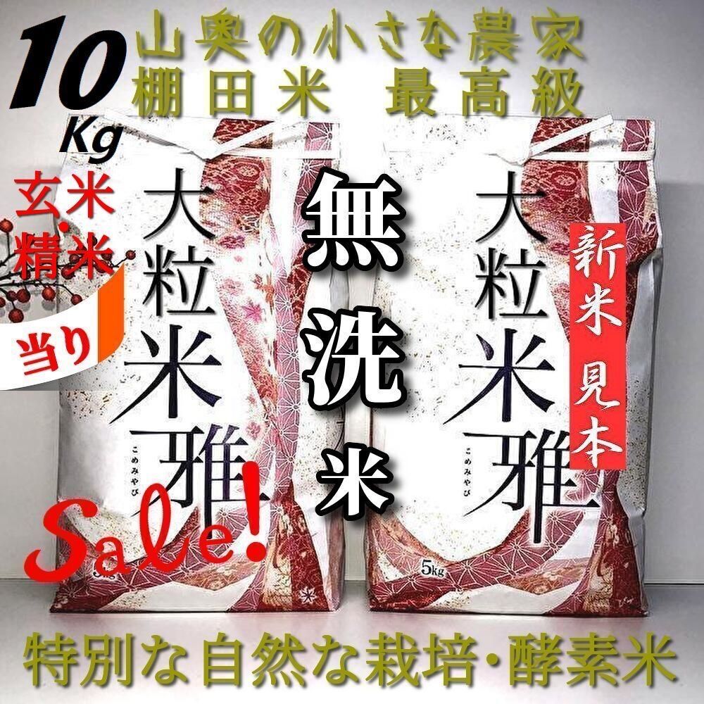 農薬不使用】希少みつひかり玄米10kg 令和7年産 - メルカリ